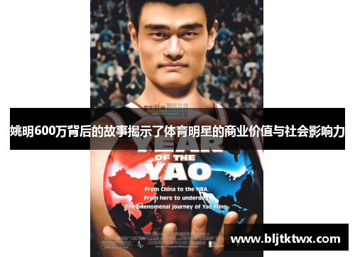 姚明600万背后的故事揭示了体育明星的商业价值与社会影响力